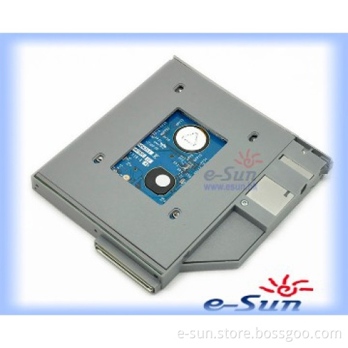 12.7mm IDE-SATA, 2nd Hard Disk Drive HDD Bay Caddy for DELL Laptops